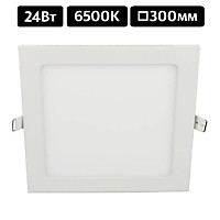 Светильник Ecola 24Вт 6500К квадрат 300х300х20мм точечный (20)