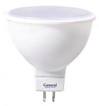 Лампа General MR16 GU5.3 12В 10Вт 6500К 650Лм (10)