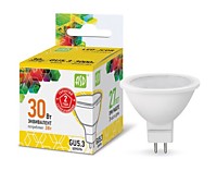 Лампа ASD MR16 GU5.3 3Вт 3000К 250Лм (10)