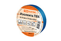 Изолента TDM 15мм х 20м синий (10/240)