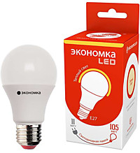 Лампа Экономка А60 11W Е27 3000К 890Лм (10/100)