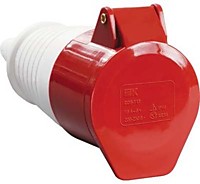 Розетка 224 переносная 3Р+РЕ 32А 380В IP44 IEK (10)