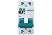 Авт.выкл. DEKraft 2P 40A 4,5кА C ВА-101 (6)