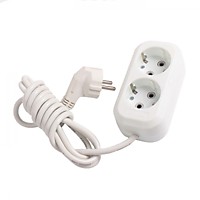 Удлинитель Smartbuy 2гн.2м с/з ПВС 3х1 (40)