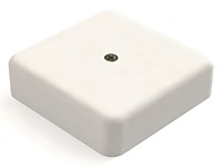 Коробка 75х75х20мм белая, IP40, для кабель-канала Урал Пак