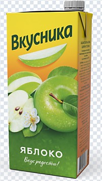 Яблочный Вкусника 1,93л*6шт