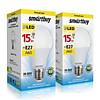 Лампа Smartbuy А60 15W 3000К Е27 1200Лм (100) Лампа Smartbuy А60 15W 3000К Е27 1200Лм (100)