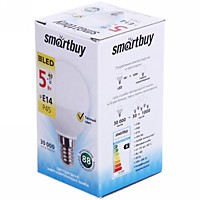 Лампа Smartbuy Р45-05W/3000/Е14 (шарик)