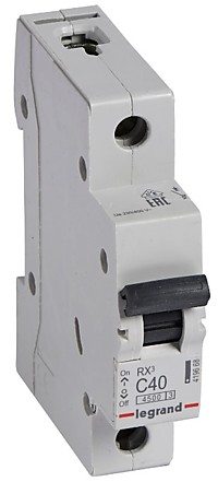 Автомат 1П 40А С 4,5кА RX3 Legrand