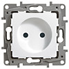 Розетка 1СП б/з 16А механизм белый Этика Legrand IP20