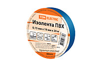 Изолента TDM 0.15 х 15мм х 20м синий (10/240)