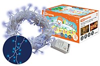 Гирлянда TDM 100 LED синий 5м 8 режимов IP44 (60)