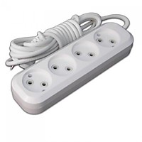 Удлинитель SmartBuy 4гн 5м б/з ПВС 2х1 (40)
