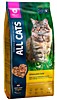 ALL CATS корм сухой д/взр.стерилизованных кош. с курицей 13 кг пп