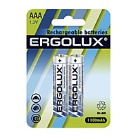 Аккуммулятор NiMh R3 1100mAч Ergolux 2xBL (24/480)