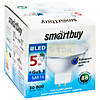Лампа Smartbuy MR16 GU5.3 5Вт 6000К 400Лм (100)