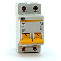 Авт.выкл. IEK 2P 25A 4,5kA C BA47-29 (6/72)