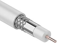 Кабель RG-6U 75 Ом (CCS/32AL) Net.on белый (100)