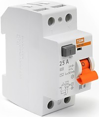 УЗО 2Р 25А 30мА TDM ВД-63 (6)