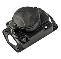 Колодка каучук Светоприбор 1гнездо с/з 16А IP44 (54)