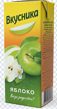 Яблочный 0,2л*27шт Вкусника 