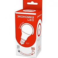 Лампа Экономка А65 20W E27 4500K 1800Лм (10/100)
