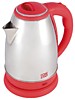 Чайник электрический сталь Homestar HS-1028 1.8л 1500Вт красный (12)
