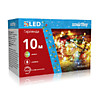 Гирлянда Smartbuy 160LED 10м мульти 8реж.IP20 шнур зеленый (30)