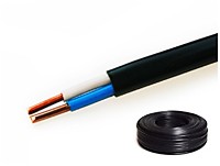 Кабель ВВГ-П нг-LS 2х1,5 ТУ Народный TDM (50)