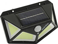 Светильник Smartbuy 22-MS 10Вт датчик, солнечная панель 4COB (100)