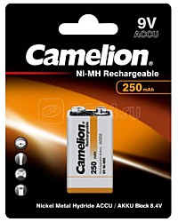 Аккумулятор Camelion NIMh 6F22 9В 250мАч 1хBL (12)