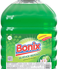 Ср-во д/посуды Bonix 4л Зеленое яблоко (4)