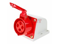 Розетка стационарная 114 3Р+РЕ 16А 380В IP44 Rexant (10)