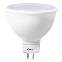 Лампа General MR16 GU5.3 7Вт 3000К 450Лм (10)