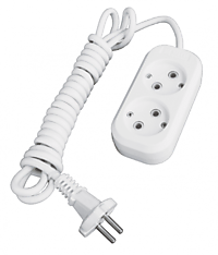 Удлинитель Smartbuy 2гн 5м б/з ПВС 2х1 (40)