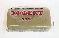 Мыло хозяйственное Эффект 74% 150гр в упаковке ЕЖК (60)